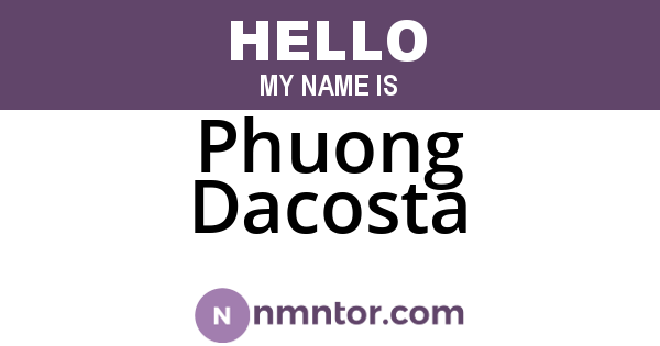 Phuong Dacosta