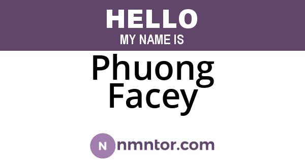 Phuong Facey