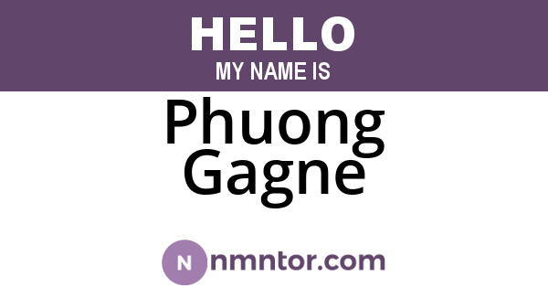 Phuong Gagne