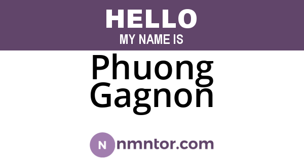 Phuong Gagnon