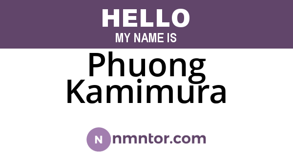 Phuong Kamimura