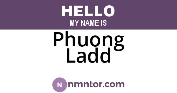 Phuong Ladd