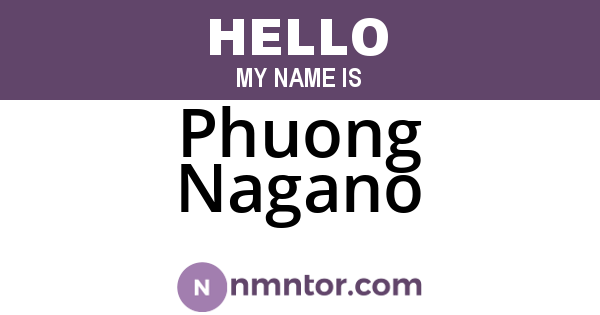Phuong Nagano