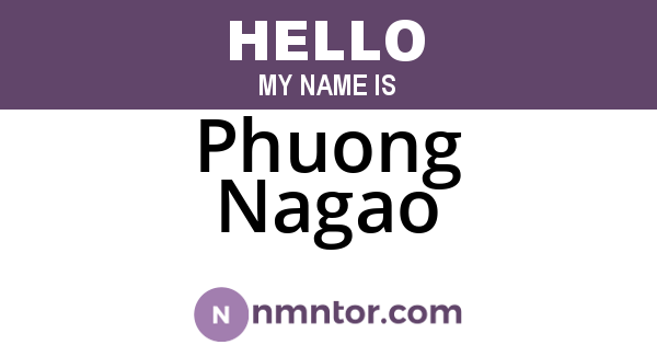 Phuong Nagao