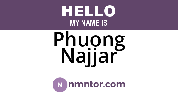 Phuong Najjar