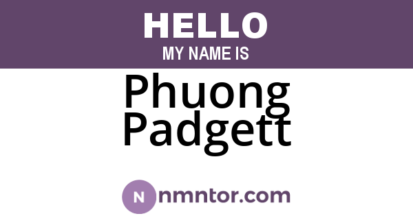 Phuong Padgett