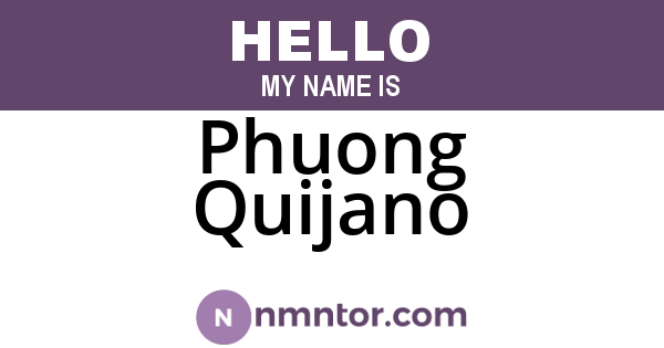 Phuong Quijano