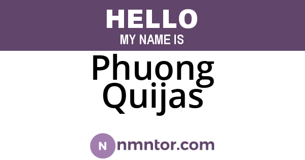Phuong Quijas