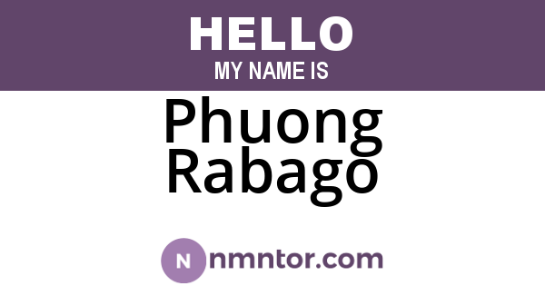 Phuong Rabago