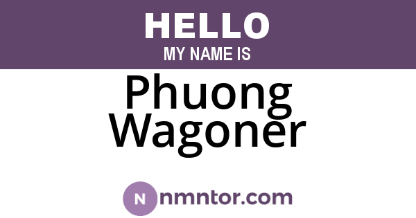 Phuong Wagoner