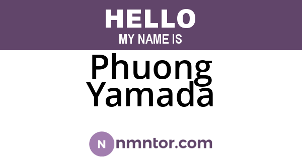Phuong Yamada