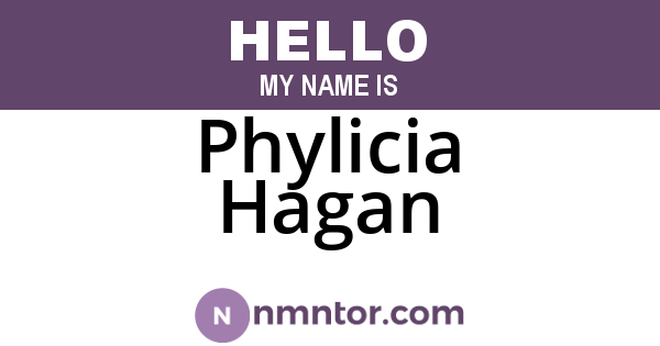 Phylicia Hagan