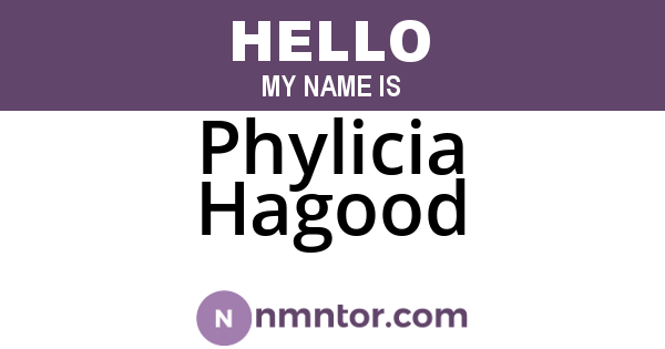 Phylicia Hagood