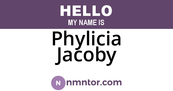 Phylicia Jacoby