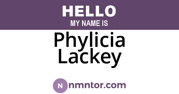 Phylicia Lackey