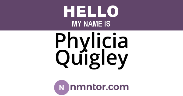 Phylicia Quigley
