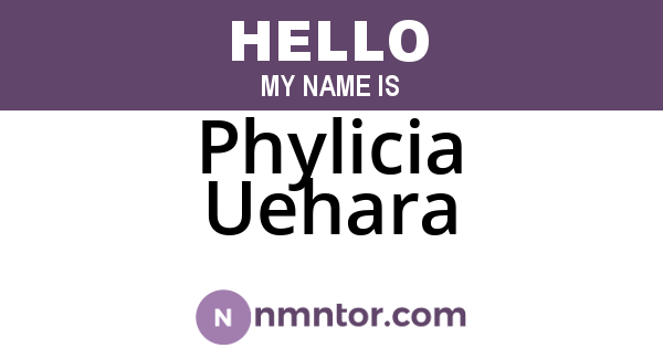 Phylicia Uehara