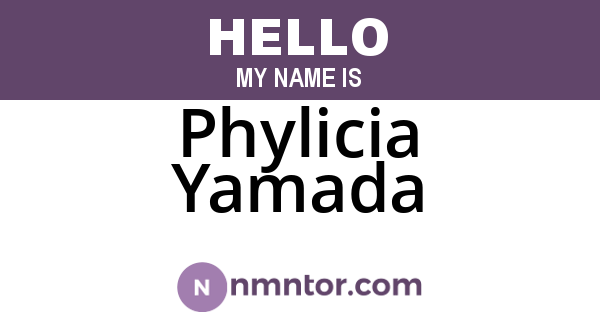 Phylicia Yamada