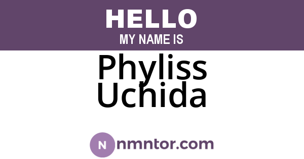Phyliss Uchida