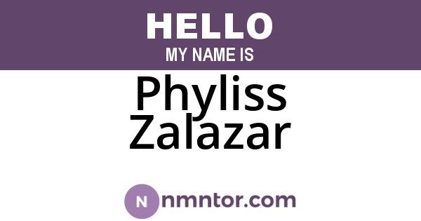 Phyliss Zalazar