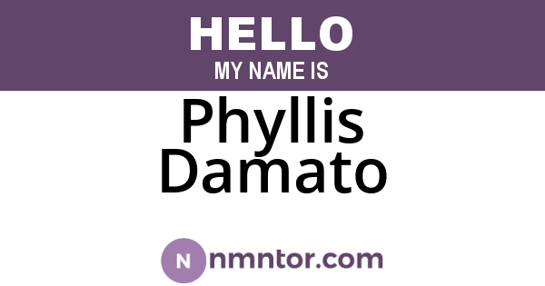 Phyllis Damato