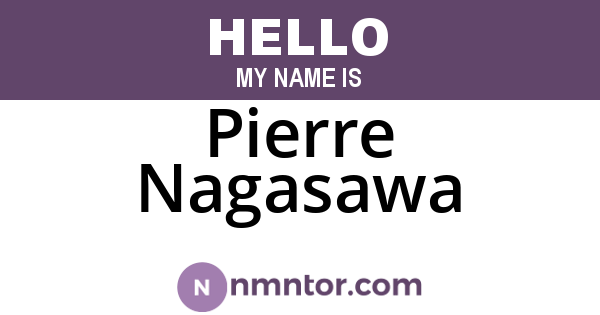 Pierre Nagasawa