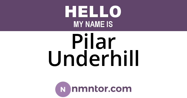 Pilar Underhill