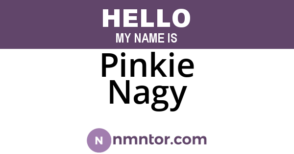 Pinkie Nagy