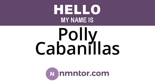 Polly Cabanillas
