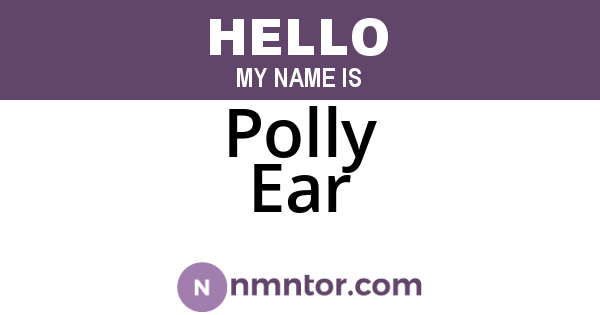 Polly Ear