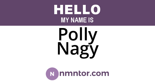 Polly Nagy