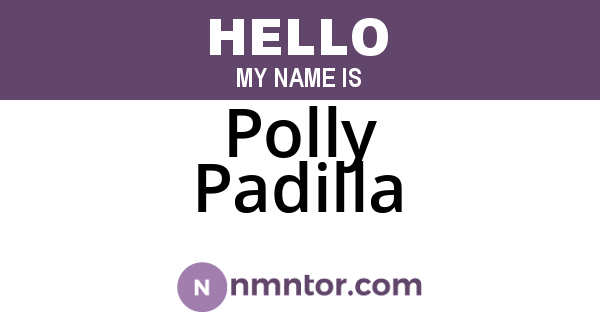Polly Padilla