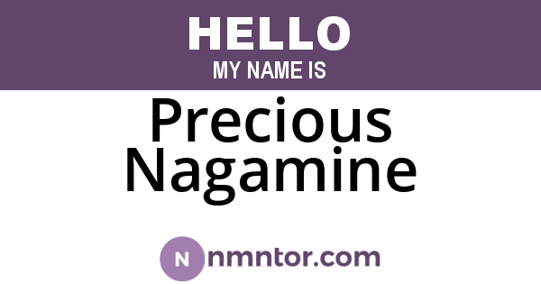 Precious Nagamine
