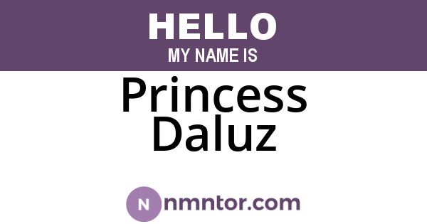 Princess Daluz