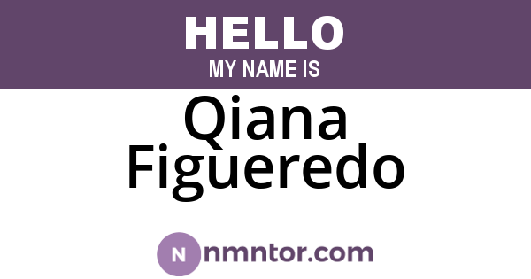Qiana Figueredo