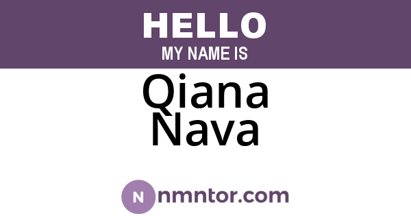 Qiana Nava
