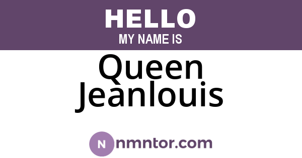 Queen Jeanlouis