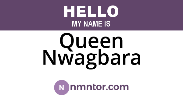 Queen Nwagbara