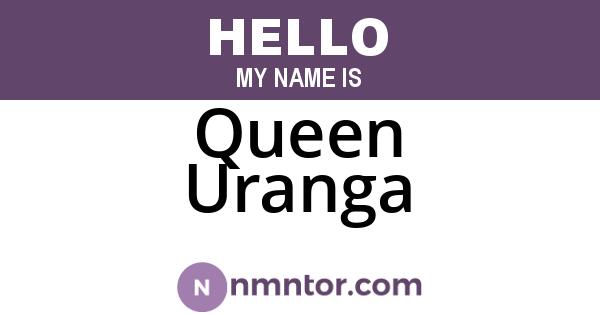 Queen Uranga