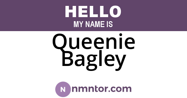 Queenie Bagley