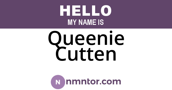 Queenie Cutten