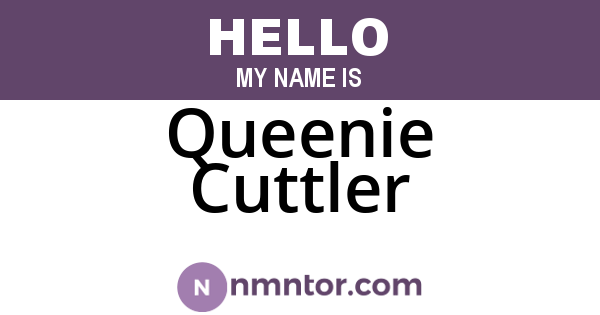 Queenie Cuttler