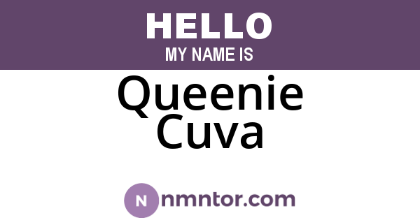 Queenie Cuva