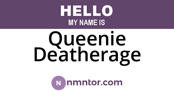 Queenie Deatherage