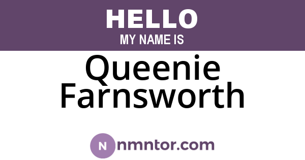 Queenie Farnsworth