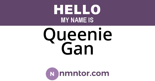 Queenie Gan