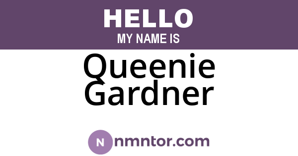 Queenie Gardner