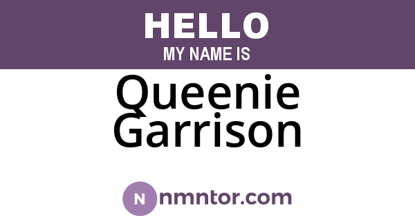 Queenie Garrison