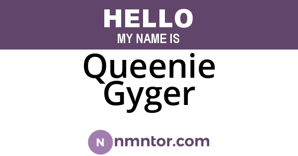 Queenie Gyger