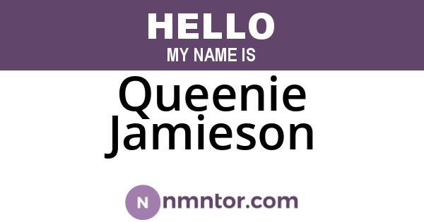 Queenie Jamieson